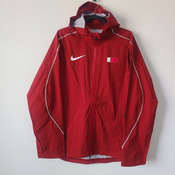 NEW Nike 22 Qatar International Team Pro Hypershield Fit Jacket 800612-698 Siz L - Picture 1 of 6